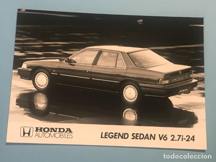 Coches y motocicletas: HONDA LEGEND SEDAN V6 2.7i-24 - FOTO DE PRENSA ORIGINAL PRESS PHOTO - 13x18cm.