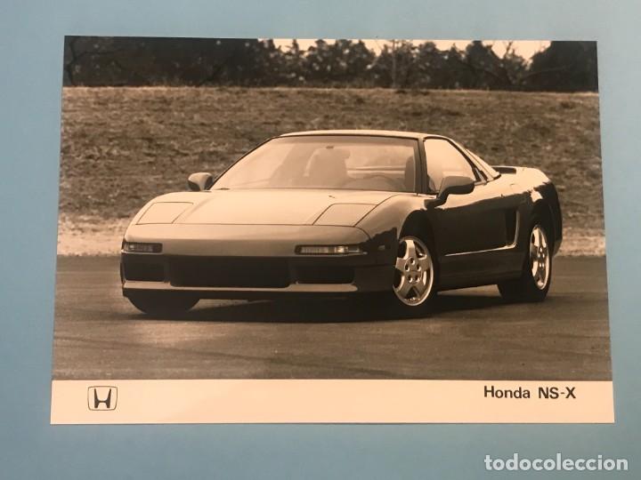Coches y motocicletas: HONDA NS-X NSX - FOTO DE PRENSA ORIGINAL PRESS PHOTO - 13x18cm.