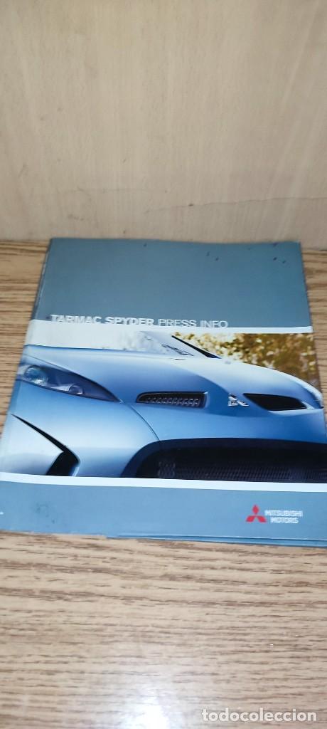 Coches y Motocicletas: CAT&Aacute;LOGO MITSUBISHI TARMAC SPYDER