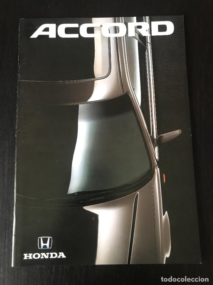 Coches y Motocicletas: HONDA ACCORD - CATALOGO FOLLETO PUBLICIDAD ORIGINAL - FRANCES