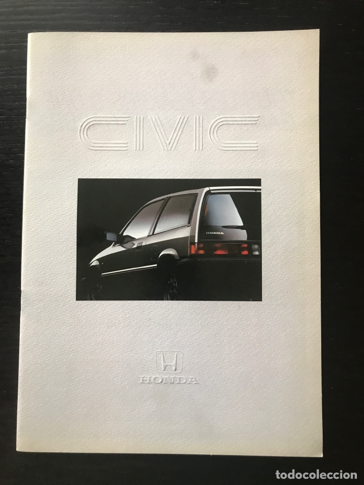 Coches y Motocicletas: HONDA CIVIC - CATALOGO FOLLETO PUBLICIDAD - FRANCES