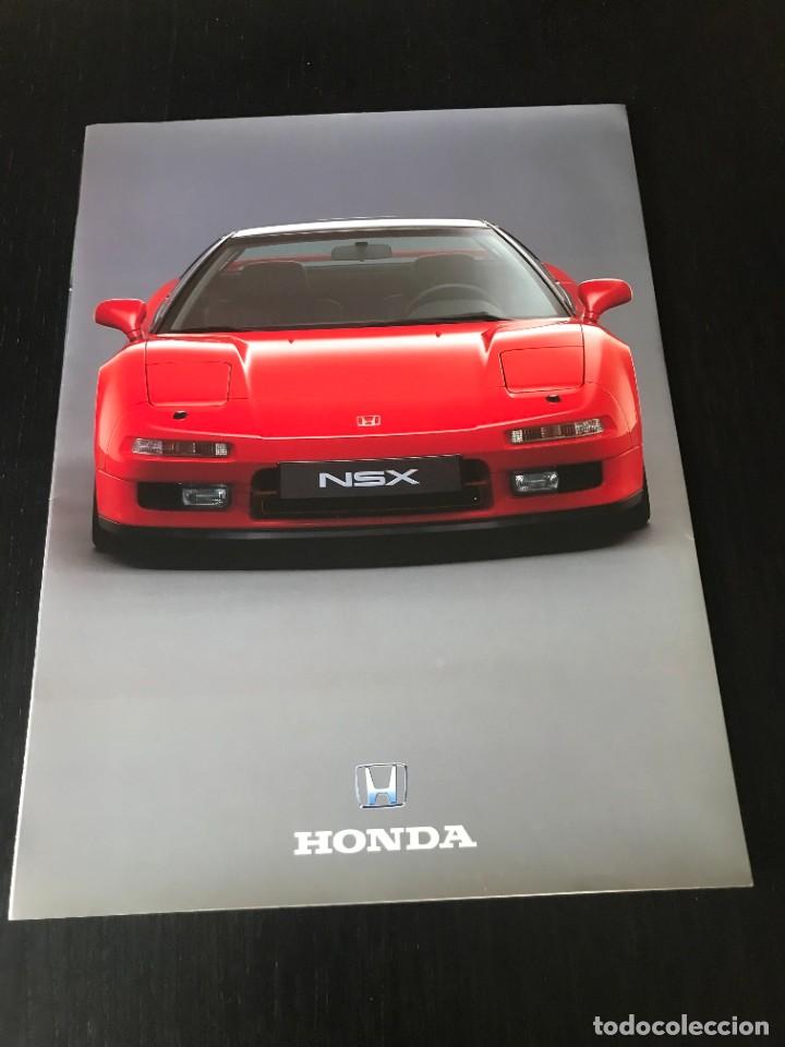 Coches y Motocicletas: HONDA NSX NS-X ACURA - CATALOGO FOLLETO PUBLICIDAD - FRANCES