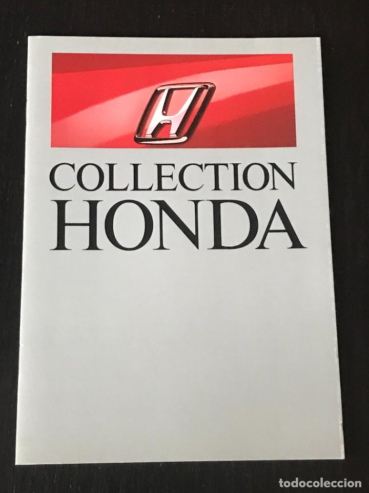 Coches y Motocicletas: HONDA GAMA CIVIC PRELUDE ACCORD CRX LEGEND - CATALOGO FOLLETO PUBLICIDAD - A&Ntilde;O 1989 ITALIANO