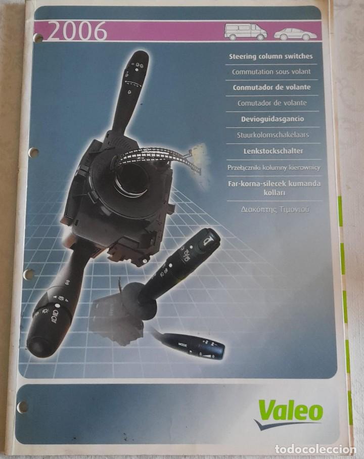 Carros e motociclos: CAT&Aacute;LOGO VALEO DE PIEZAS DE COCHES Y FURGONETAS, CONMUTADOR DE VOLANTE, 2006