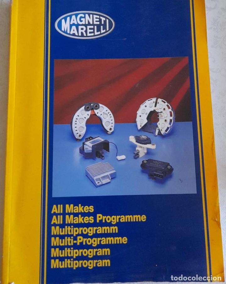 Coches y motocicletas: CAT&Aacute;LOGO DE PIEZAS DE COCHE MAGNETI MARELLI, MULTIPROGRAM, 2001 - Foto 1