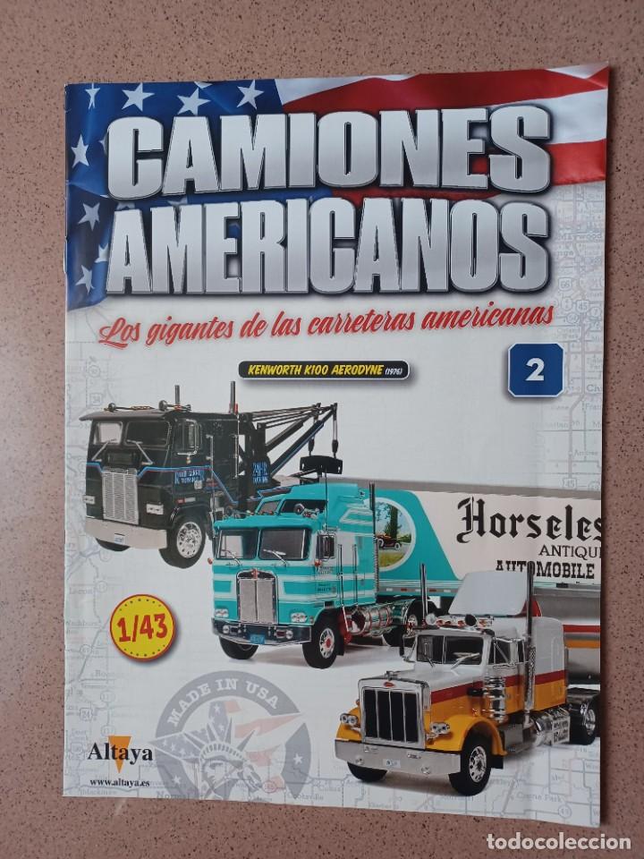 Autos und Motorr&auml;der: Fasc&iacute;culo 2 Kenworth K100 Aerodyne (1976) Colecci&oacute;n Camiones Americanos Salvat Nuevo