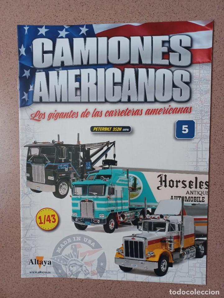 Carros e motociclos: Fasc&iacute;culo 5 PETERBILT 352 H MONFORT (1979) Colecci&oacute;n Camiones Americanos Salvat Nuevo