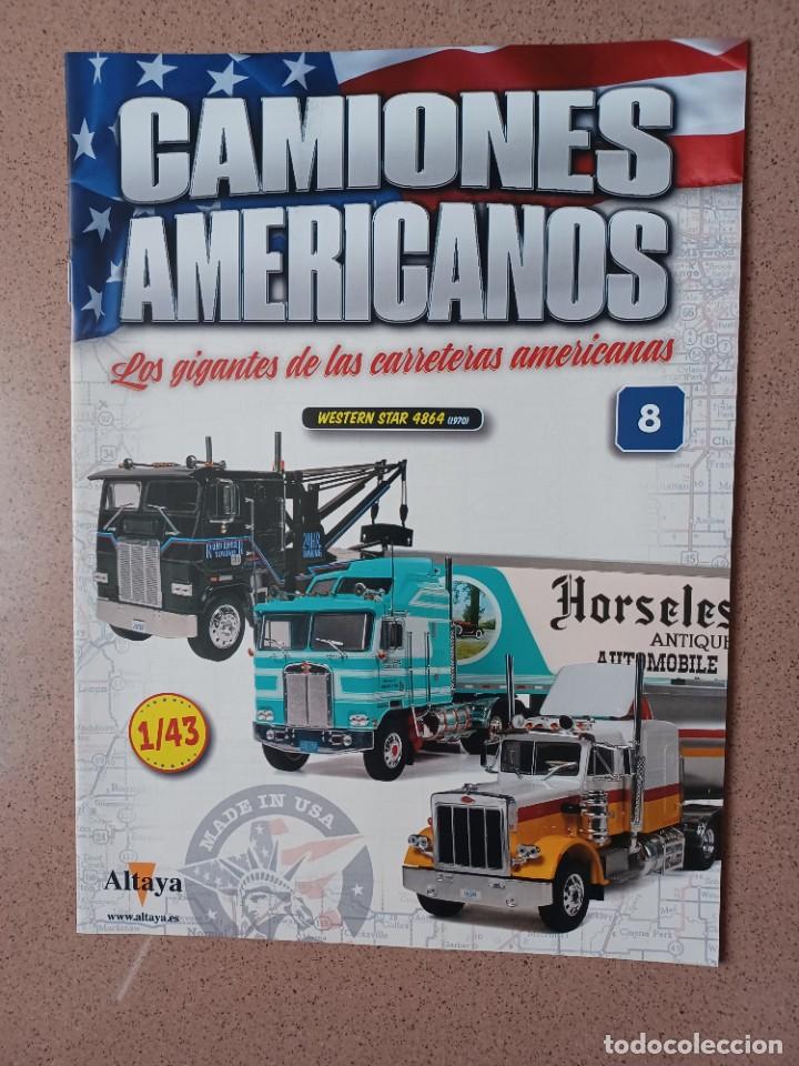 Autos und Motorr&auml;der: Fasc&iacute;culo 8 WESTERN STAR 4864 USA QUARRIES LKN TUC (1970) Colecci&oacute;n Camiones Americanos Salvat Nuevo
