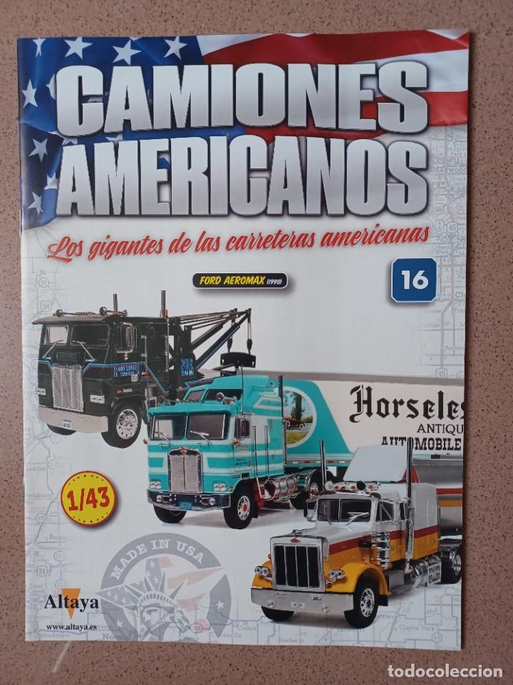 Autos und Motorr&auml;der: Fasc&iacute;culo 16 FORD AeroMax of NSC (1990) Colecci&oacute;n Camiones Americanos Salvat Nuevo