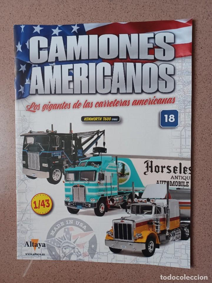 Autos und Motorr&auml;der: Fasc&iacute;culo 18 KENWORTH T600 Coca-Cola (1986) Colecci&oacute;n Camiones Americanos Salvat Nuevo