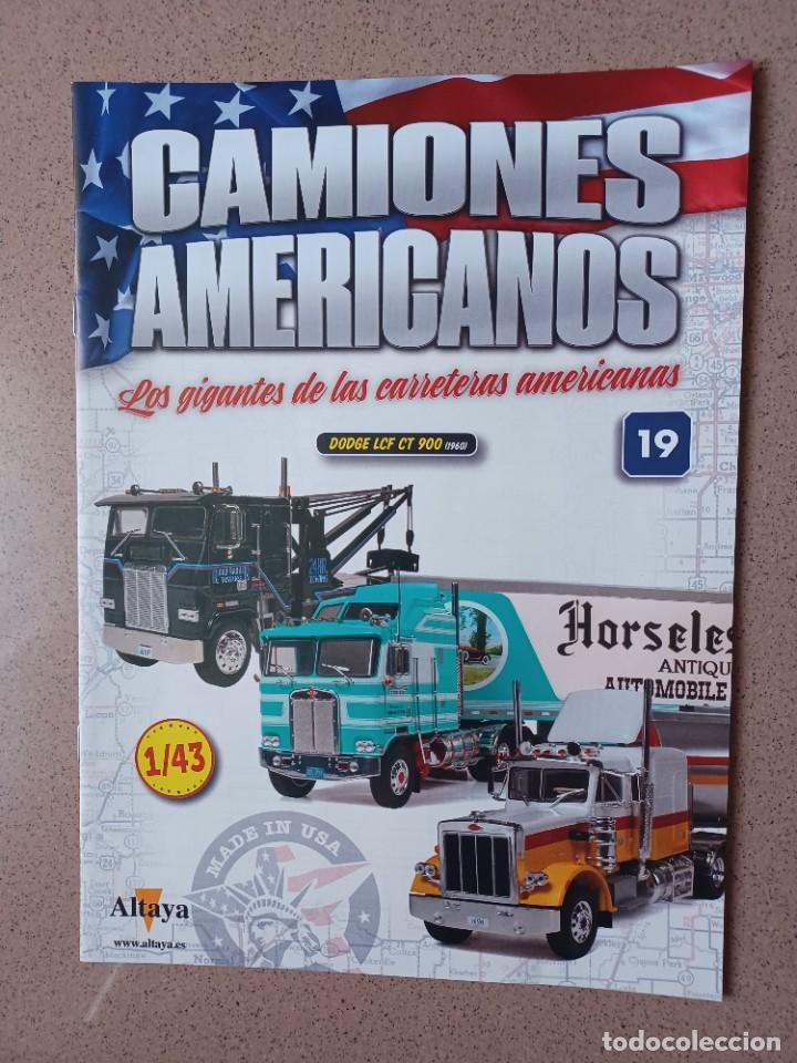 Automobili e Motociclette: Fasc&iacute;culo 19 DODGE LCF CT900 (1960) Colecci&oacute;n Camiones Americanos Salvat Nuevo