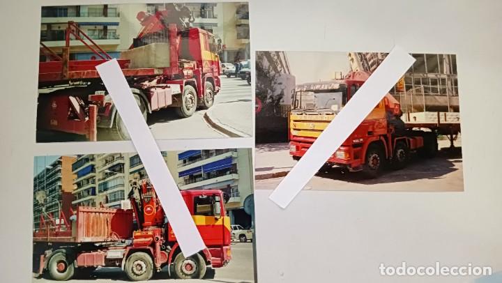 Coches y motocicletas: LOTE DE TRES FOTOS DE CAMION PEGASO TRONER TRACTORA 1336 (ZCETA)