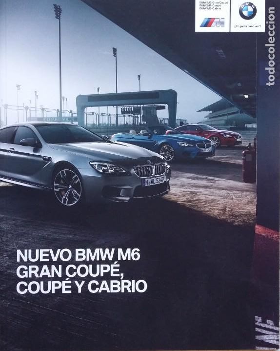 Coches y Motocicletas: Cat&aacute;logo BMW M6 Coup&eacute;, Cabrio y Gran Coup&eacute;. 2015. En espa&ntilde;ol