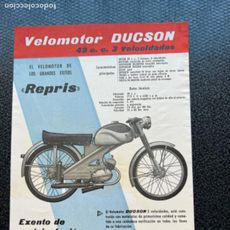 Ducson ducson 49 cc velomotor repris moto catalogo ori - Compra venta en ...