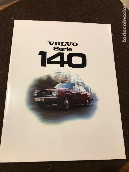 Coches y motocicletas: Catalogo Volvo serie 140 a&ntilde;o 1974 en espa&ntilde;ol 20 paginas muy bien conervado 28 x 22 cms