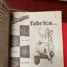 Coches y Motocicletas: ANUNCIO PUBLICITARIO VESPA 1958. Lote 362332060