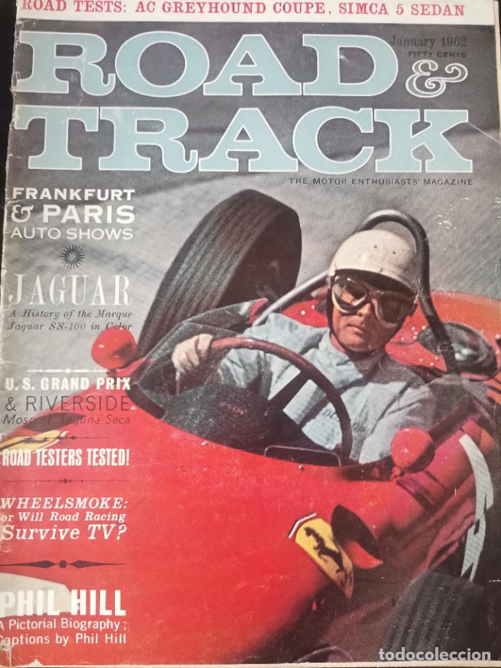 Coches y Motocicletas: 1962 REVISTA ROAD & TRACK - JAGUAR SS 100