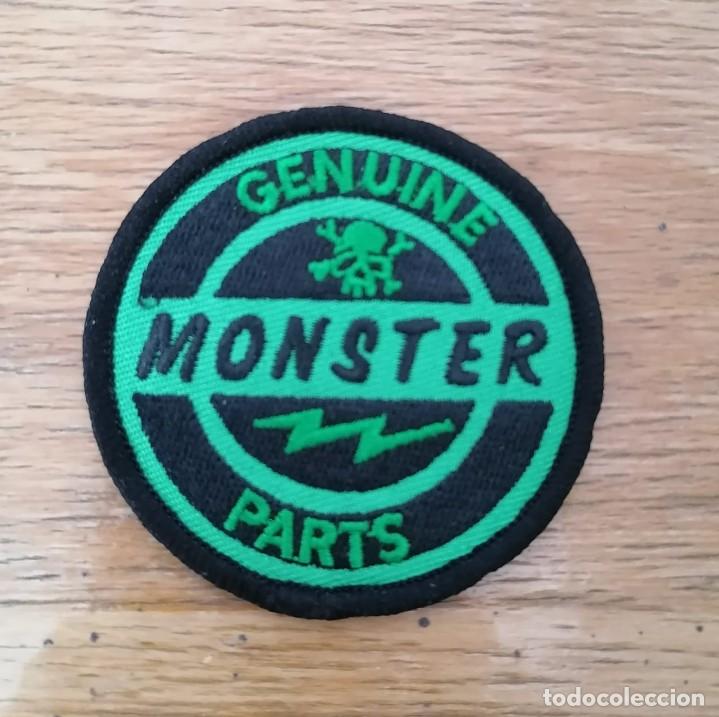 Voitures et Motocyclettes: Parche Bordado Genuine Monster Parts Hod Rod - Rocker - Rockabilly Kustom Kulture -