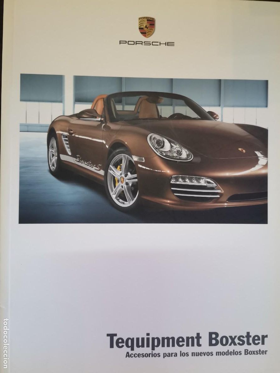 Automobili e Motociclette: 2008 CATALOGO PORSCHE BOXSTER ACCESORIOS PARA LOS NUEVOS MODELOS