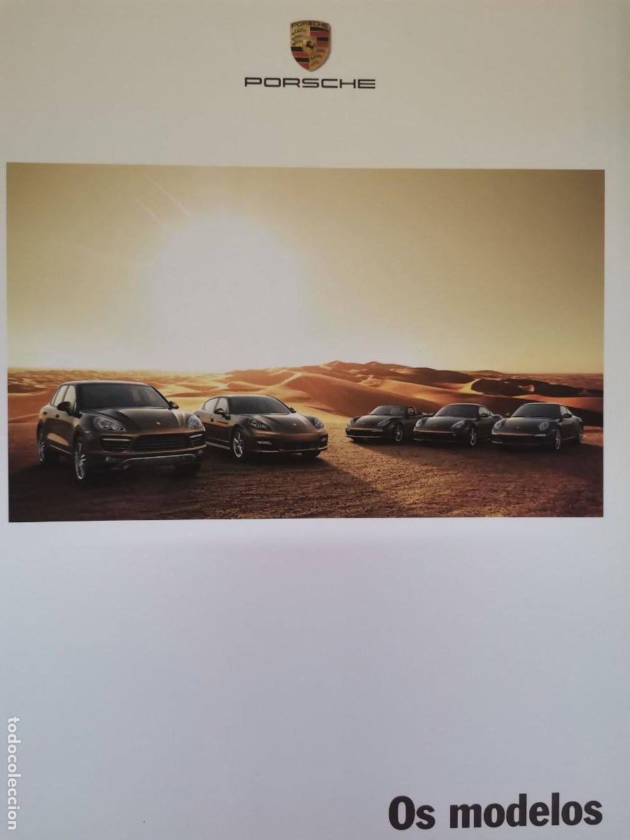 Automobili e Motociclette: 2009 CATALOGO PORSCHE TODOS OS MODELOS
