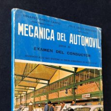 Coches y Motocicletas: MECÁNICA DEL AUTOMOVIL PARA EL EXÁMEN DEL CONDUCTOR / HIJOS SANTIAGO RODRÍGUEZ - BURGOS 1969. Lote 365898411
