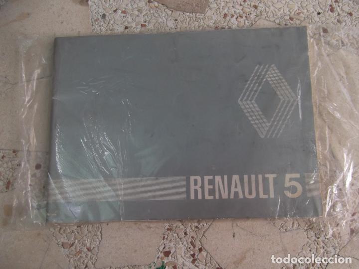 Carros e motociclos: manual de entreteniento renault 5, julio 1980, renault 5 tl, gtl, ts, 56 paginas, ilustrado