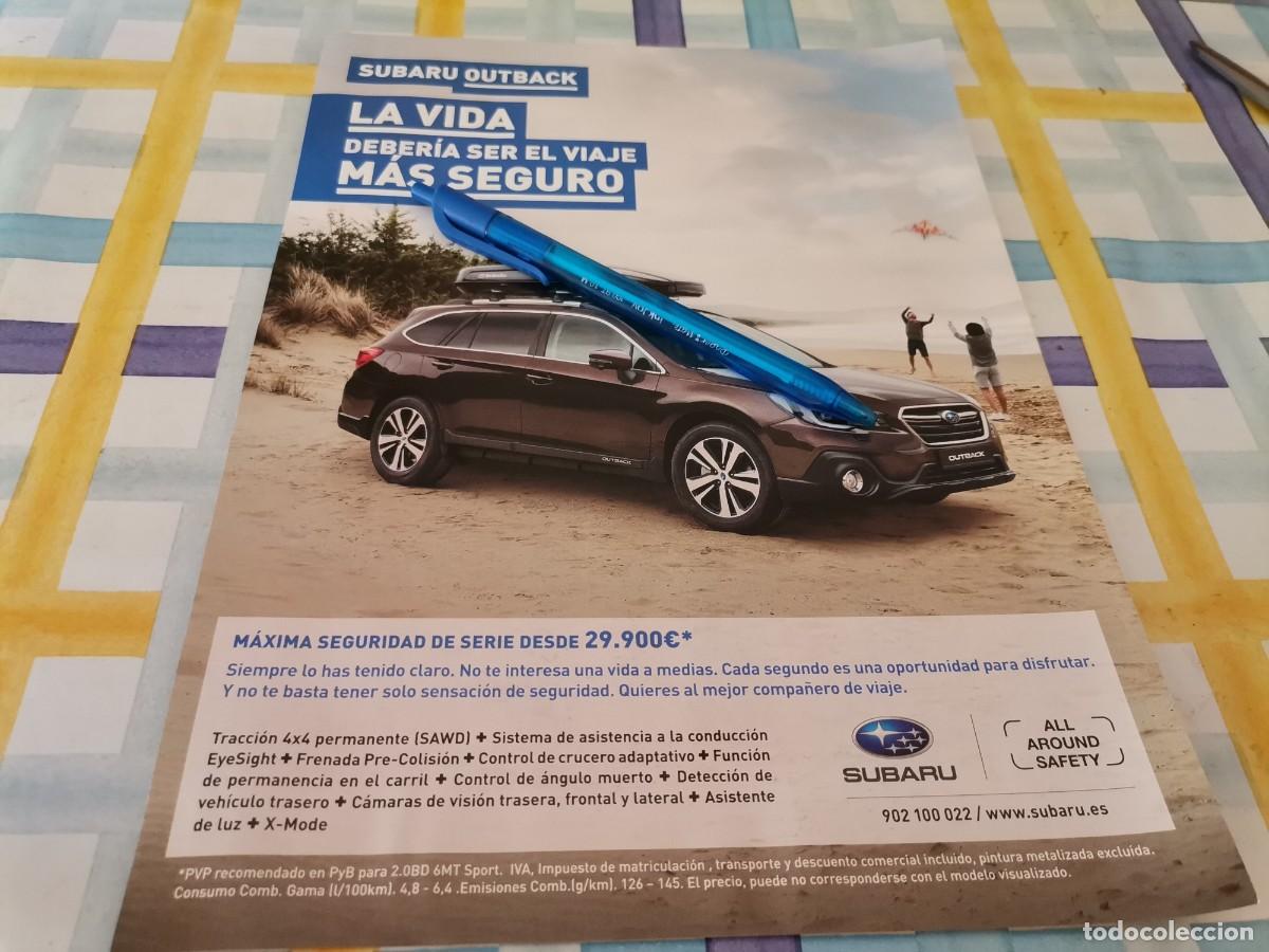 Coches y Motocicletas: COCHE SUBARU OUTBACK ANUNCIO PUBLICIDAD REVISTA 2017