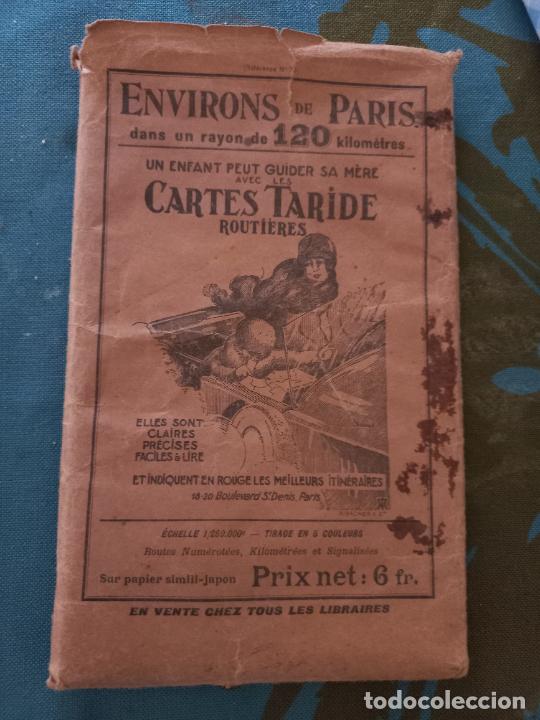 Coches y Motocicletas: Environ de Paris 120 kilometres Cartes Taride