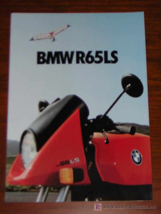 Cars and Motorcycles: BMW R 65 LS - CATALOGO PUBLICIDAD ORIGINAL - A&Ntilde;O 1981- ALEMAN