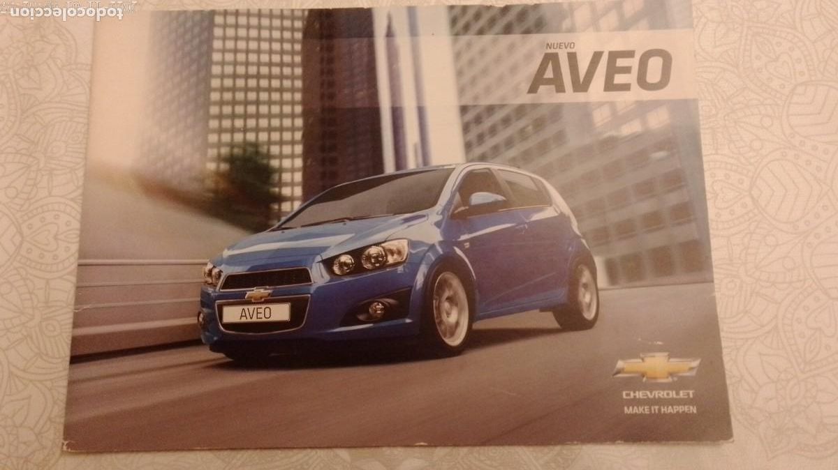 Coches y Motocicletas: Catalogo Chevrolet Aveo