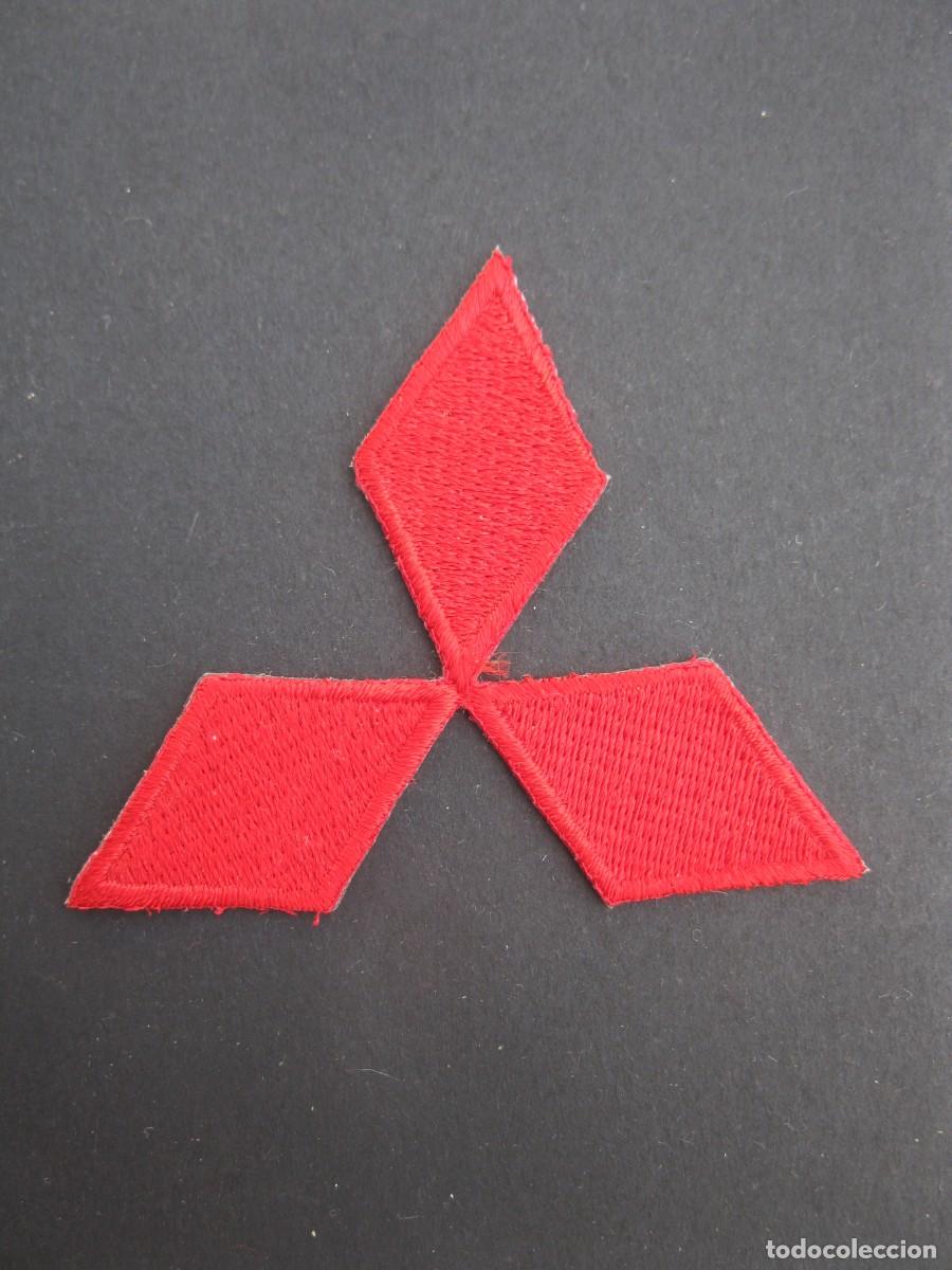 Coches y Motocicletas: LOGO DE MITSUBISHI - PARCHE DE TELA.