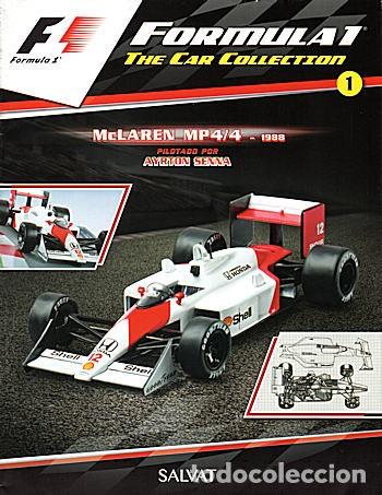 Coches y Motocicletas: FORMULA 1 CAR COLLECTION N&ordm; 01 AYRTON SENNA MCLAREN SALVAT