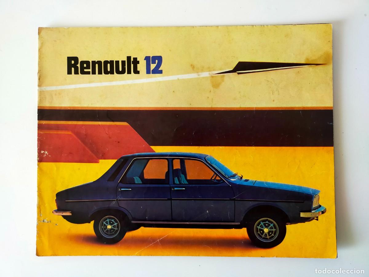 Cars and Motorcycles: RENAULT 12 - CAT&Aacute;LOGO ORIGINAL - A&Ntilde;O 1978 - FASA RENAULT