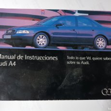 Coches y Motocicletas: ANTIGUO MANUAL DE INSTRUCCIONES AUDI A4 - AÑO 1994