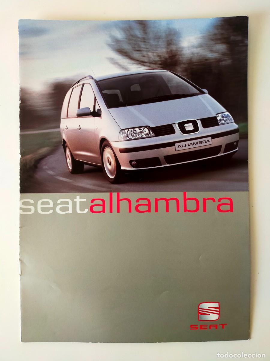 Coches y motocicletas: SEAT ALHAMBRA - CAT&Aacute;LOGO ORIGINAL - A&Ntilde;O 2000