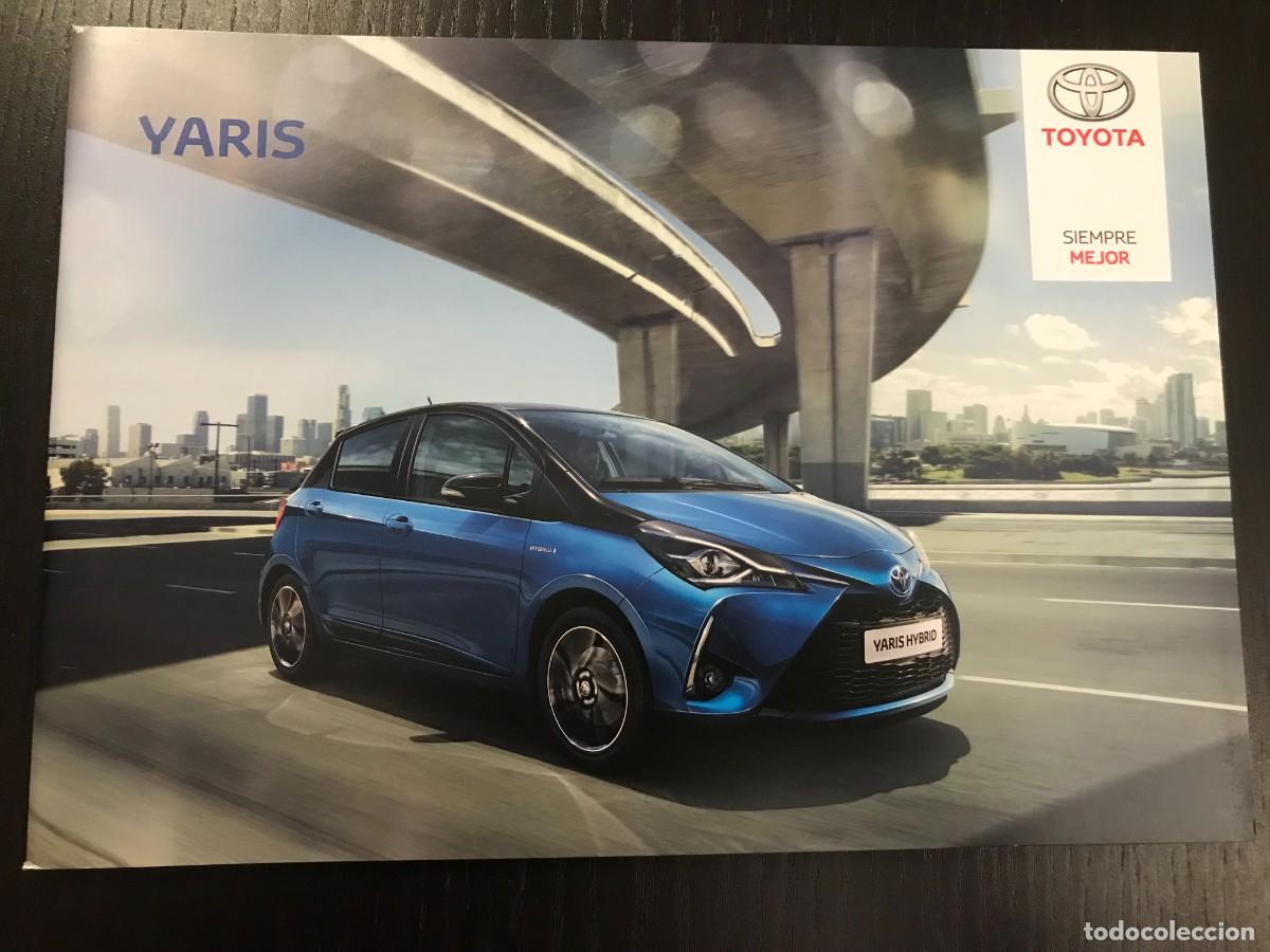 Cars and Motorcycles: 2017 TOYOTA YARIS CITY ACTIVE FEEL HYBRID - CATALOGO PUBLICIDAD ORIGINAL - ESPA&Ntilde;OL