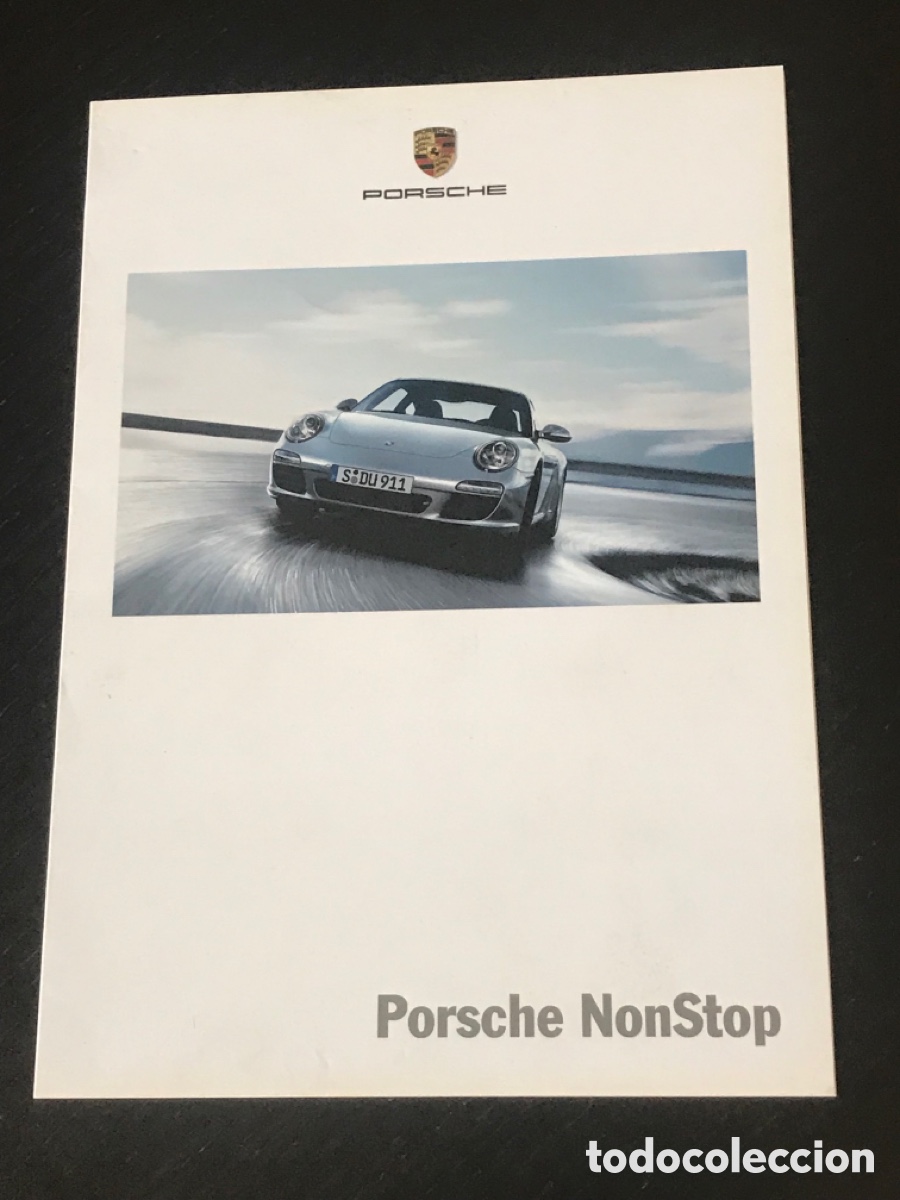 Coches y Motocicletas: PORSCHE NONSTOP - FOLLETO CATALOGO PROMOCION NONSTOP - ESPA&Ntilde;OL