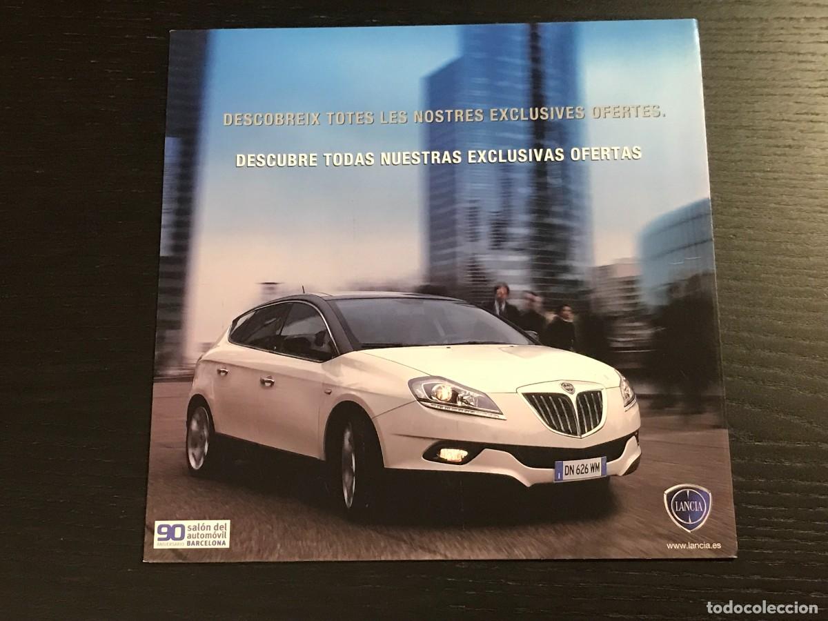 Coches y Motocicletas: 2009 LANCIA OFERTAS SALON AUTOMOVIL BARCELONA MUSA DELTA YPSILON - CATALOGO PUBLICIDAD
