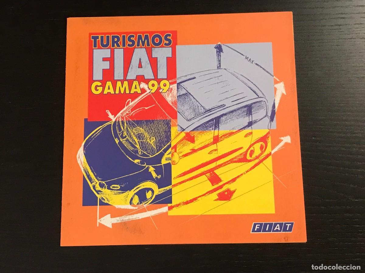 Coches y Motocicletas: 1999 FIAT GAMA TURISMOS SEICENTO PUNTO BARCHETTA COUPE BRAVO MULTIPLA - CATALOGO FOLLETO PUBLICIDAD