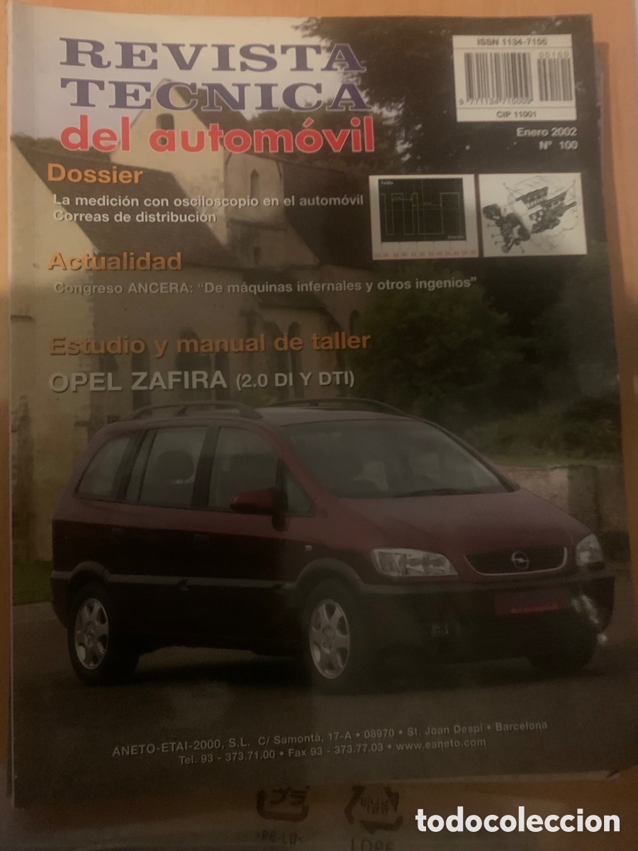 Coches y Motocicletas: Manual de taller Opel Zafira, modelos Diesel
