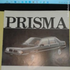 Coches y Motocicletas: LANCIA PRISMA FOLLETO PUBLICITARIO DOBLE OFICIAL (ORIGINAL) 1983 EN CASTELLANO