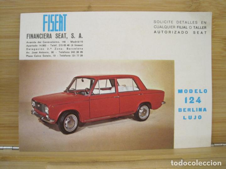 seat-fiseat-modelo 124 berlina de lujo-publicid - Buy Catalogs, advertising  and mechanical books on todocoleccion