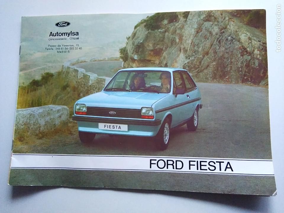 Voitures et Motocyclettes: CAT&Aacute;LOGO FORD FIESTA