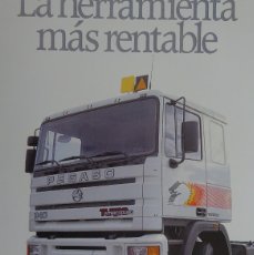 Coches y Motocicletas: CATÁLOGO PEGASO TRONER, TRACTORA 1234 TL,1989. Lote 386452209