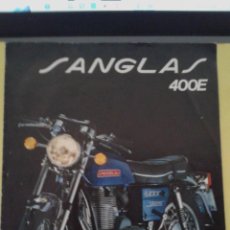 Coches y Motocicletas: SANGLAS 400 E FOLLETO PUBLICITARIO OFICIAL (ORIGINAL) 1973 EN CASTELLANO