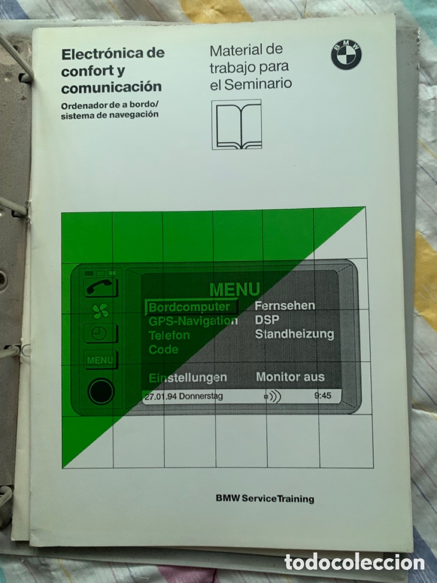 Cars and Motorcycles: Manuales de formaci&oacute;n t&eacute;cnica antiguos de BMW