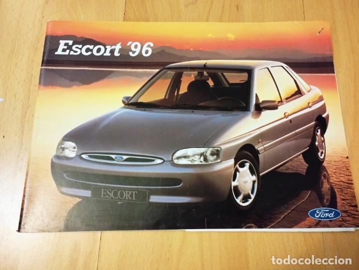 Coches y motocicletas: CATALOGO FORD ESCORT 96 1996 COMPLETO Y CON HOJA DE PRECIOS