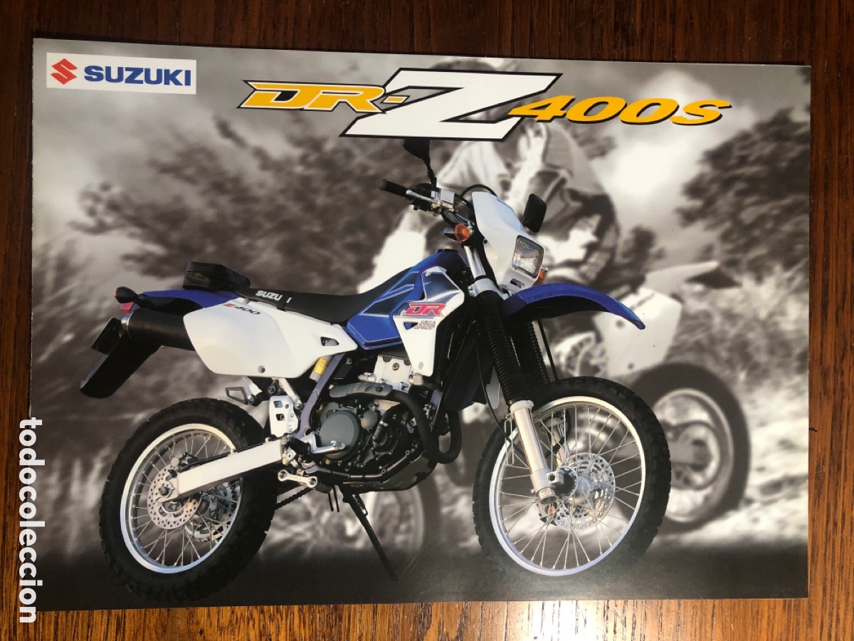 Coches y Motocicletas: FOLLETO MOTO SUZUKI DR Z 400 S ( BROCHURE)
