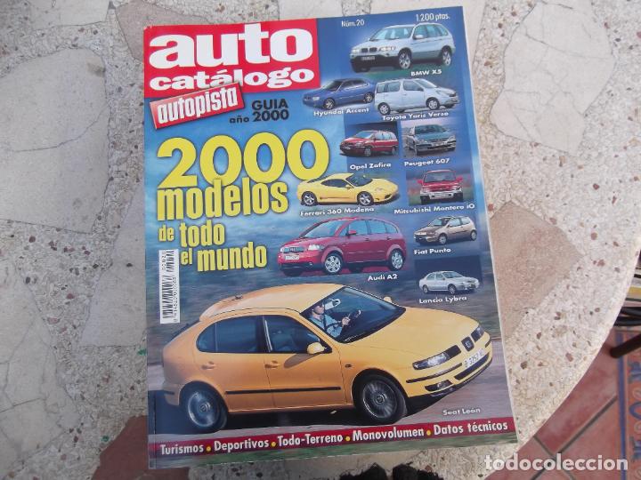 Carros e motociclos: auto catalogo , autopista 2000, n&ordm; 20, 2000 modelos de todo el mundo