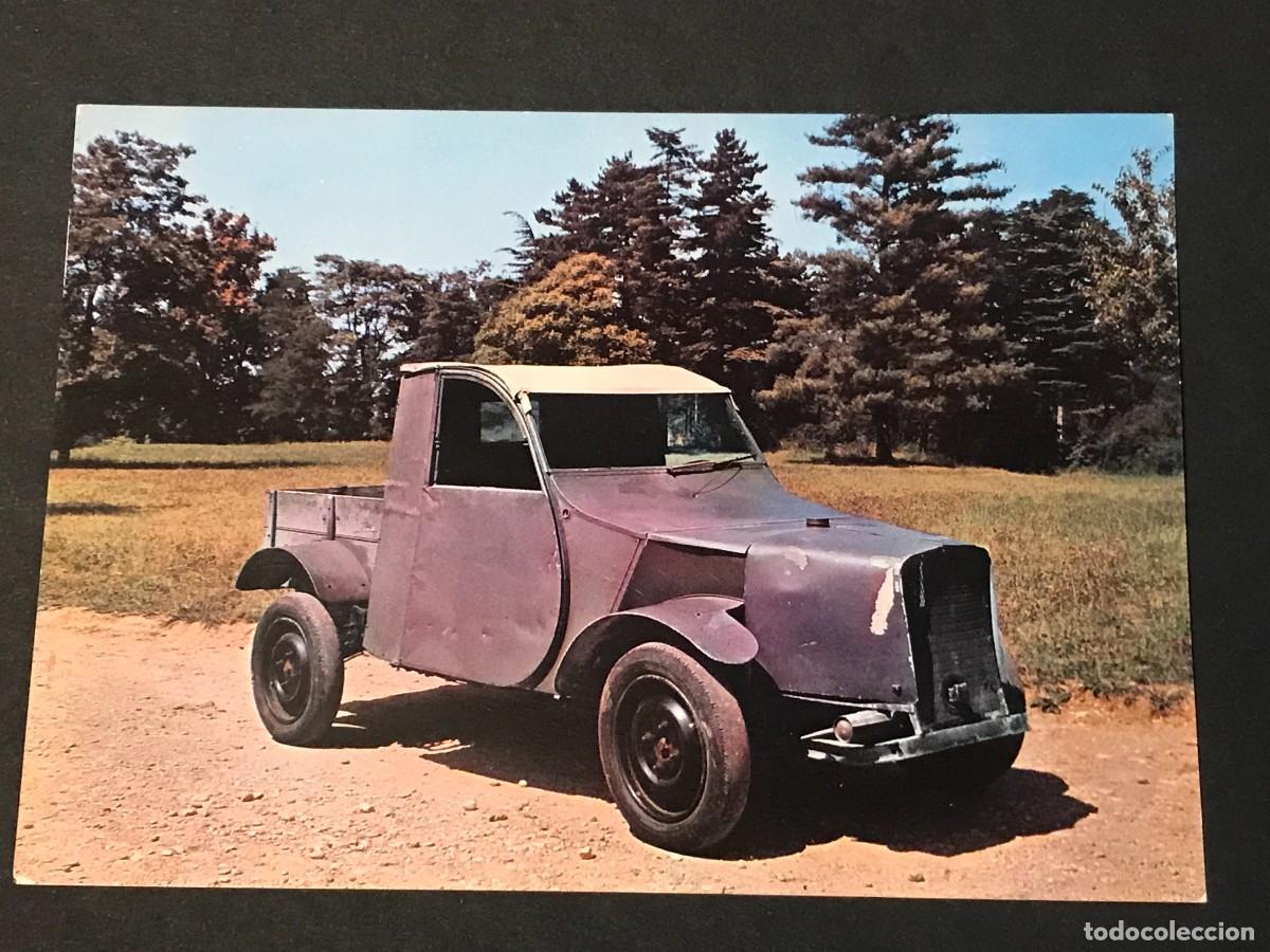 Coches y Motocicletas: CITROEN 2CV 2 CV PROTOTIPO PROTOTYPE 1936 - TARJETA POSTAL - MUSEO AUTOMOBIL ROCHETAILLEE SUR SAONE